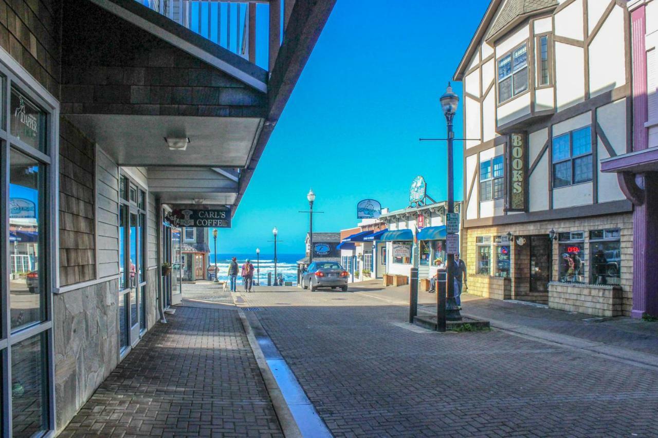 Nye Beach Lighthouse Vista Newport Exterior foto